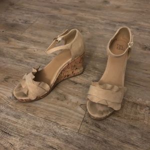 Time and Tru wedge sandal